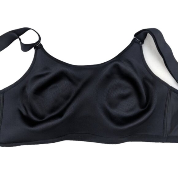 Livi Active Lane Bryant Womens Bra Sports Molded No Wire 40D Solid Black - Picture 5 of 7